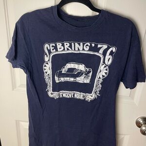 Sebring '76 Navy Blue Graphic T-Shirt